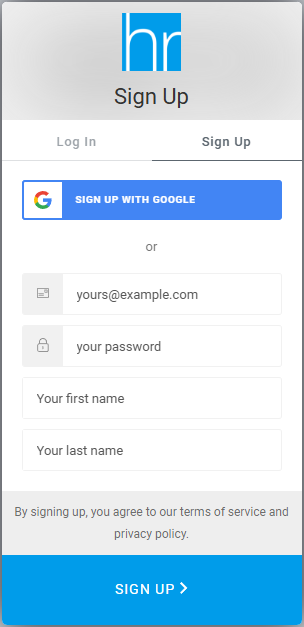 platform signup2